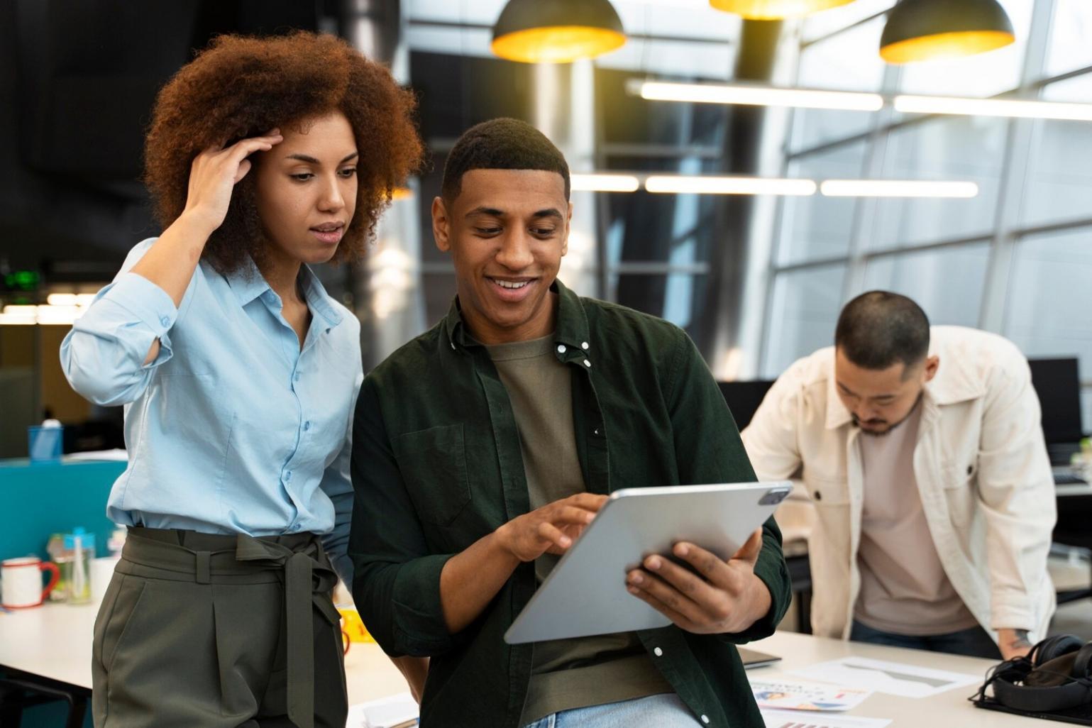 Strategic planning session with regional trade maps and risk assessment charts